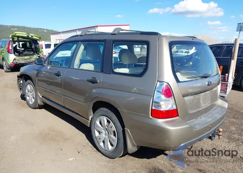 2008 Subaru Forester z USA, uszkodzony, nr VIN JF1SG636X88727964